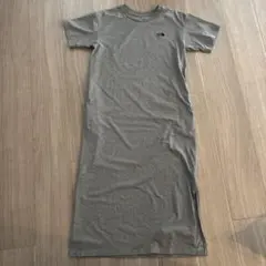 THE NORTH FACE カットソーワンピース グレー
