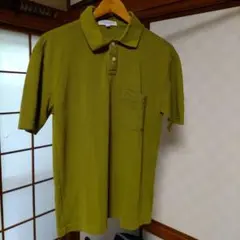 オリーブグリーン ポロシャツ 日本製