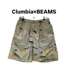 【M3】Columbia×BEAMS プリントショートパンツ XS