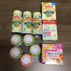 ほほえみらくらくミルク、らくらくキューブ、キューピーベビーフード　詰め合わせ