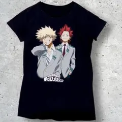 僕のヒーローアカデミア Tシャツ サイズ不明 着丈/64 身幅/35 肩幅/42