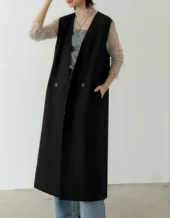 リエディ カットツイルノースリーブワンピースジャケットのサムネイル