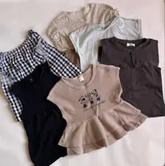 女の子 夏服 110cm 6点まとめ売り