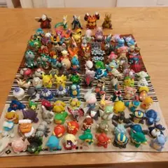 ポケモンキッズ 指人形 まとめ売り大量130体+ソフビ6体セット - メルカリ