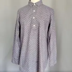 SIMPLE LIFE Lサイズ　ドット柄 長袖シャツ