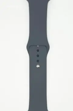 【新品・未使用】Apple Watch シリコンバンド チャコールグレー 互換品