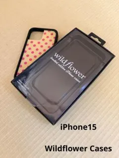 Wildflower iPhone用ケース 水玉模様