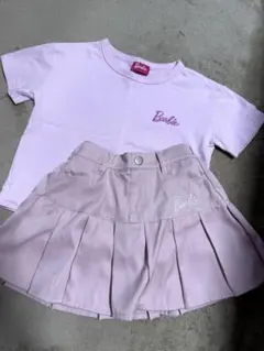 Barbie Tシャツ スカート セットアップ 110cmのサムネイル