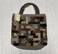 パッチワークトートバッグ