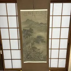 中国の掛軸 中国アンティーク風掛け軸