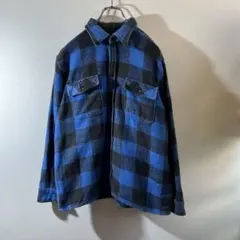Great Canadian チェック柄ヘビーネルシャツ バッファローチェック