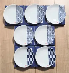 たち吉　木曽路　小皿　7枚セット　日本製