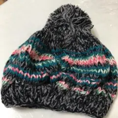 新品　ベレー帽　ニット帽　ベビー　ブラック　かわいい　おしゃれ