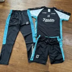 未使用⭐️Luz y Sombra サッカーウェアセット 150黒/青