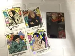 呪術廻戦　ベストショットフレークシール_クリアカードセット
