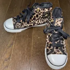 Converse オールスター　レオパード柄　19cm