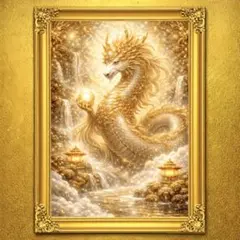 開運絵画】白龍神 ～光龍の祝福～ - メルカリ