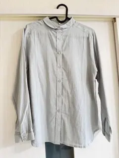 【美品・匿名配送】コットン 100% 無地 ブラウス シャツ フリーサイズ