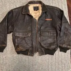 【80’s】胸タグ AVIREX G-1 羊革　ピンナップガール S(Lサイズ)
