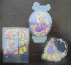 ダイカットステッカー　ラプンツェル　中川翔子　Seria　ディズニー　プリンセス