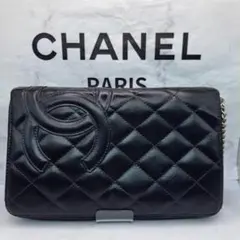 CHANEL マトラッセ ポニー ブラック 長財布 財布 - メルカリ