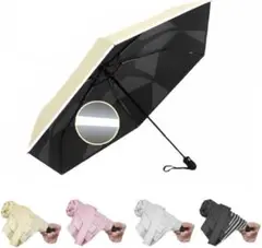 未使用品 折りたたみ傘 完全遮光100% 自動開閉 晴雨兼用