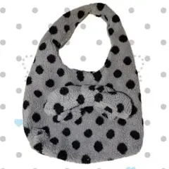 Ribbon Dot Fur Bag｜Y2K Wishcore Grunge