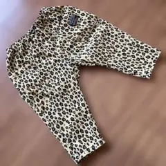ブリーズ シェフパンツ レオパード ヒョウ柄 90