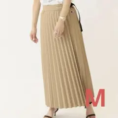 Champion BLACK EDITION プリーツ ロング 巻きスカート