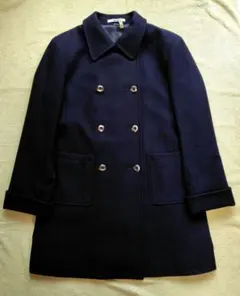 アクアスキュータム ピーコート ネイビー 紺色 M - メルカリ