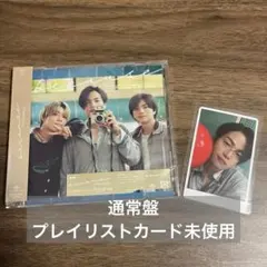 timelesz because 通常盤 菊池風磨 トレカ プレイリストカード付