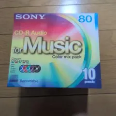 ソニー　SONY CD-R for Music 80min 10枚入