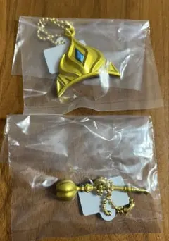 アナと雪の女王 アイテムコレクション アレンデールの王笏 エルサのティアラ　2点