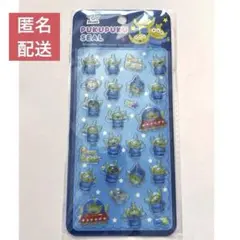 【国内正規品】ディズニー ぷくぷくシール リトルグリーンメン