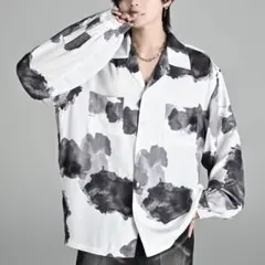 【ADRER】ドルマンスリーブオープンカラーシャツ S 新品