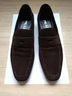 PRADA プラダ スエード ローファー 7 1/2