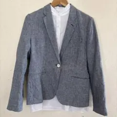 グレー テーラードジャケット