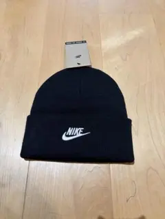 Nike ニット帽 黒　ナイキ　未使用のサムネイル