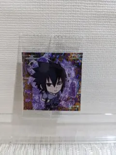 にふぉるめーしょん NARUTO 忍界シールウエハース CR うちはサスケ