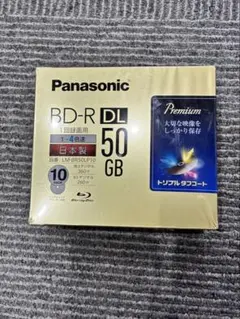 新品】Panasonic LM-BE50C10BQ 2倍速対応BD-RE DL - メルカリ