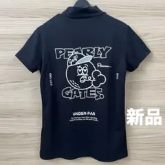 今期☆パーリーゲイツ☆ベアカノコ半袖ハイネックシャツ☆モックネック