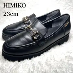 HIMIKO クロコ型押し 定価22000円 リボンモカシン 23.5㎝ 黒 - メルカリ