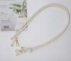 ホワイト　スマホショルダー　スマホストラップ　SHEIN シーイン