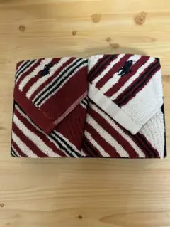 【新品、未使用】ラルフローレン ハンドタオル 2枚セット