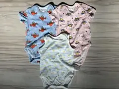 UNIQLO BABY 반소매 바디 슈트・민소매 메쉬 속옷 3점 세트