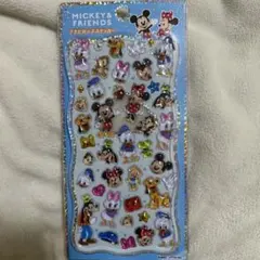 ディズニー　ミッキー&フレンズ ボンボンドロップシール プチドロップステッカー