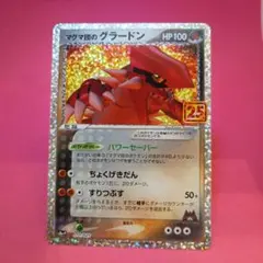 マグマ団のグラードン プロモカードパック 25th ANNIVERSARY e…