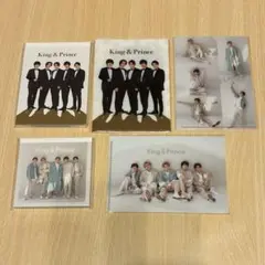 King & Prince メモ帳　ミニクリアファイル
