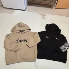 GU×SOPH. 1MWbySOPH. ペイズリー柄 トレーナー 110セット