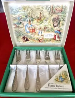 ピーターラビット フォークセット 5本
